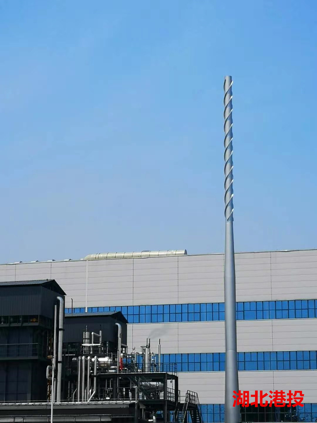 自立式钢套筒保温烟囱